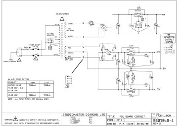 StudioMaster Logic 12 ;Mixer schematic circuit diagram